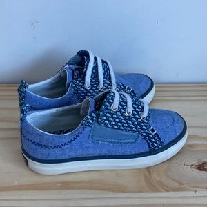 Sperry & Vineyard Vines | Denim and Whale Print Topsiders sz 11